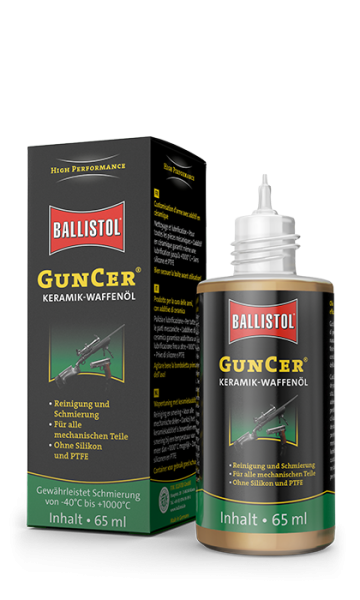 GunCer Keramik-Waffenöl, 65 ml Tropfflasche
